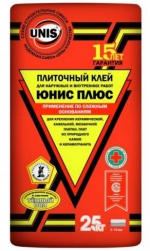 Клей для плитки Юнис (Unis). Описание и применение