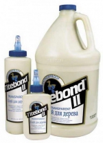 Titebond® II Transparent Premium Wood Glue.